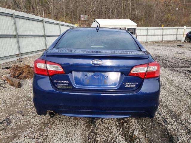 4S3BNAN63G3006915 - 2016 SUBARU LEGACY 2.5I LIMITED BLUE photo 6