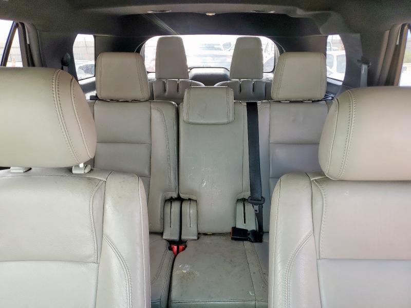 1FM5K7D88DGA25584 - 2013 FORD EXPLORER XLT WHITE photo 10