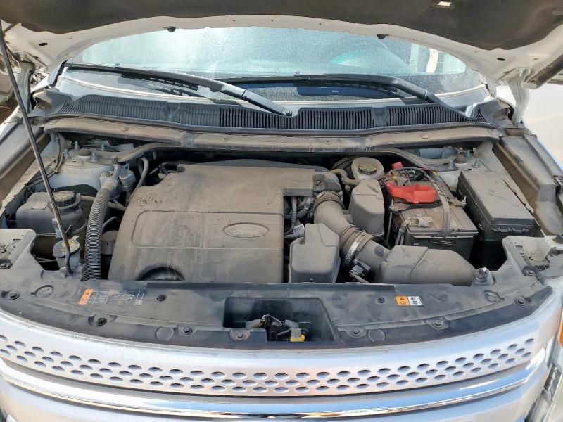 1FM5K7D88DGA25584 - 2013 FORD EXPLORER XLT WHITE photo 12