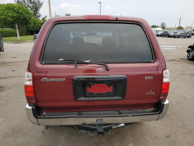 JT3GN86R810215250 - 2001 TOYOTA 4RUNNER SR5 勃艮第红 照片 6