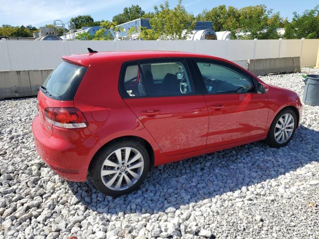 WVWNM7AJ5EW009713 - 2014 VOLKSWAGEN GOLF RED photo 3