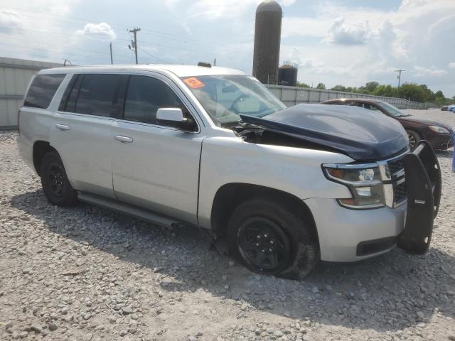 1GNLC2EC4FR277653 - 2015 CHEVROLET TAHOE POLICE SILVER photo 4