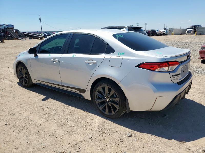 5YFS4MCE9RP186670 - 2024 TOYOTA COROLLA SE Сріблястий фото 2