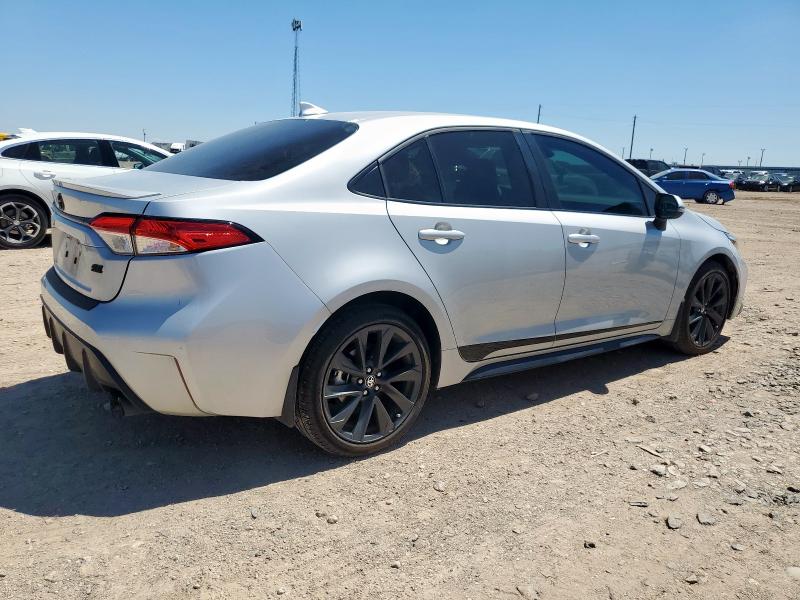 5YFS4MCE9RP186670 - 2024 TOYOTA COROLLA SE Сріблястий фото 3
