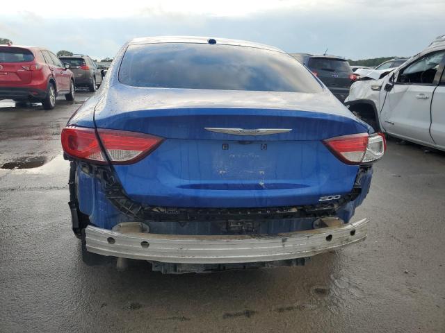 1C3CCCAB9FN710374 - 2015 CHRYSLER 200 LIMITED BLUE photo 6