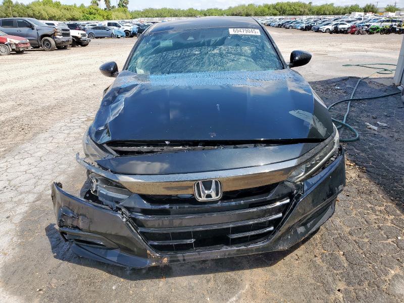 1HGCV1F30JA034832 - 2018 HONDA ACCORD SPORT أسود صورة 5