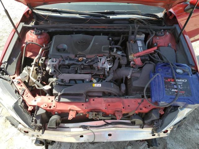 4T1B11HK6KU247886 - 2019 TOYOTA CAMRY L 红色 照片 11