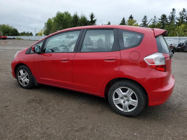 LUCGE8H57D3005291 - 2013 HONDA FIT LX RED photo 2