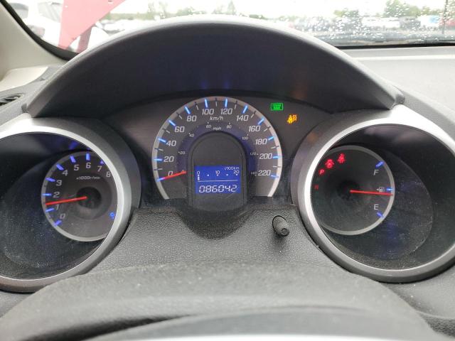 LUCGE8H57D3005291 - 2013 HONDA FIT LX RED photo 9