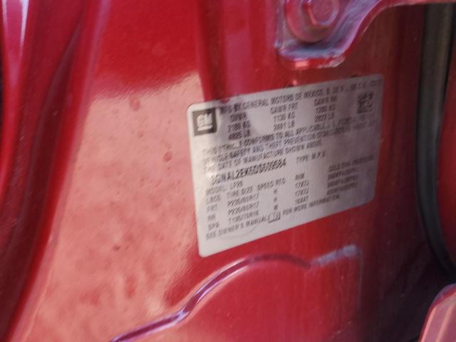 3GNAL2EK6DS609584 - 2013 CHEVROLET CAPTIVA LS Qırmızı foto 12