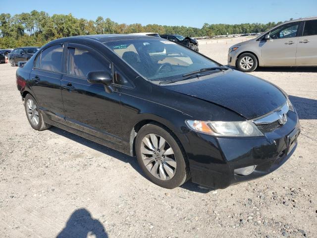 2HGFA1F94AH502480 - 2010 HONDA CIVIC EXL BLACK photo 4