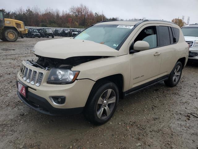 1C4NJDEB2HD153570 - 2017 JEEP COMPASS LATITUDE GOLD photo 1