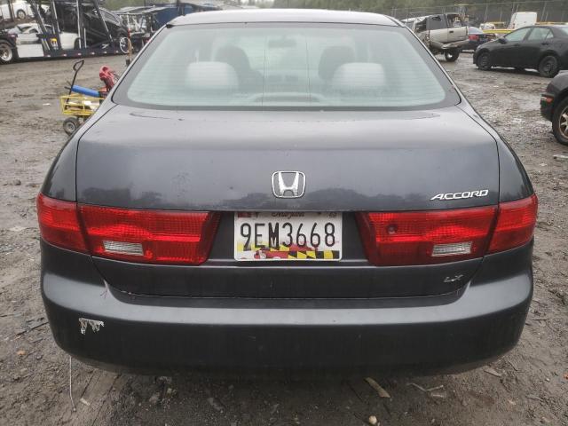 1HGCM56455A109775 - 2005 HONDA ACCORD LX GRAY photo 6