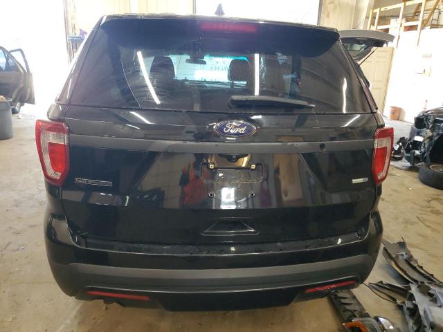 1FM5K8AR5HGB93269 - 2017 FORD EXPLORER POLICE INTERCEPTOR Schwarz Foto 6