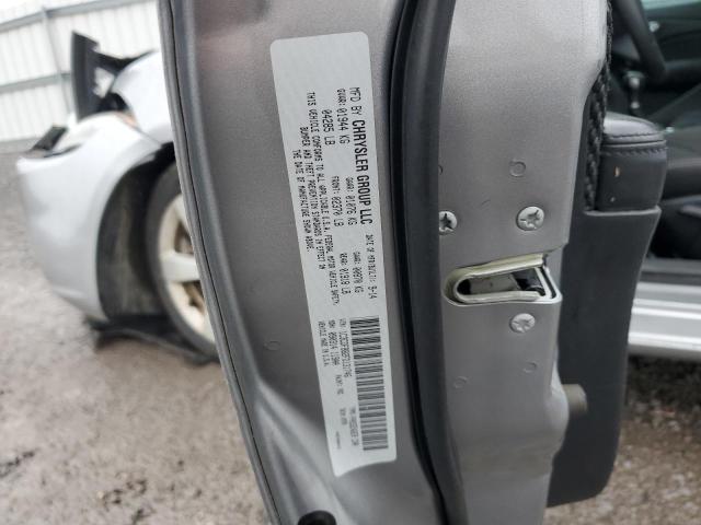 1C3CDFBB2FD131746 - 2015 DODGE DART SXT SILVER photo 12