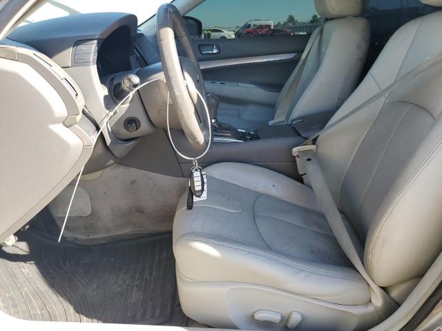 JN1CV6APXAM405518 - 2010 INFINITI G37 BASE GRAY photo 7