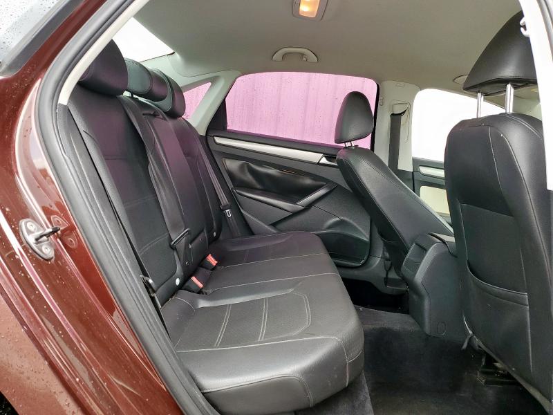 1VWAT7A39EC058639 - 2014 VOLKSWAGEN PASSAT S MAROON photo 10