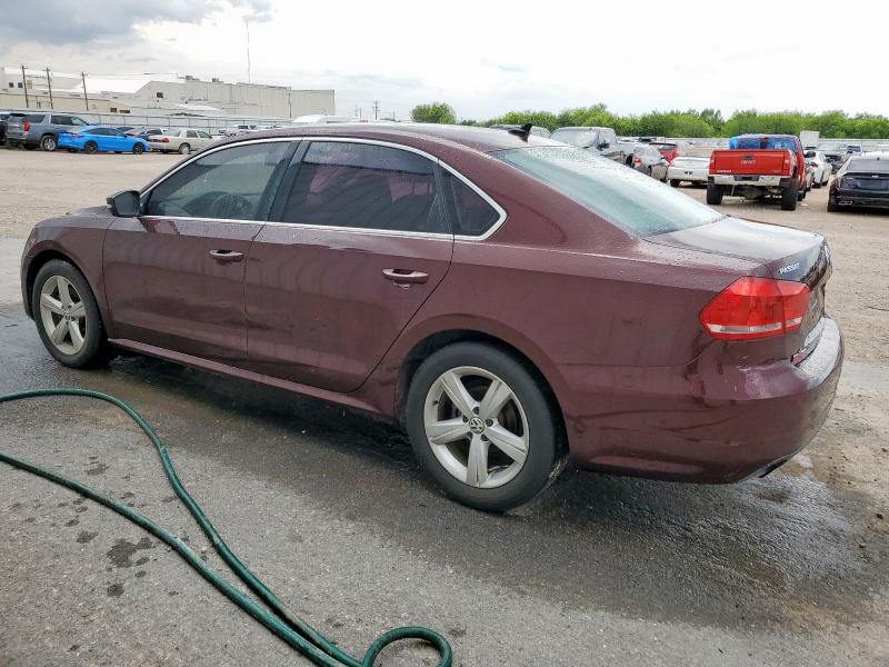 1VWAT7A39EC058639 - 2014 VOLKSWAGEN PASSAT S MAROON photo 2