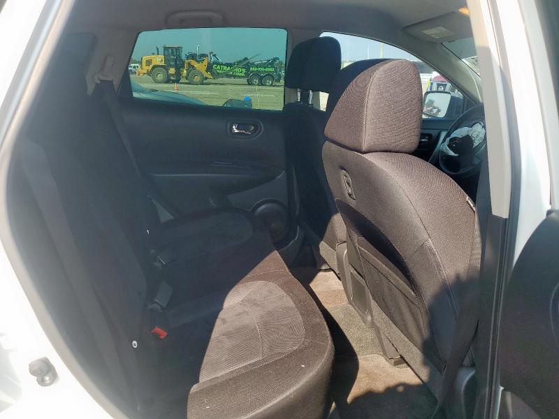 JN8AS5MT8DW022898 - 2013 NISSAN ROGUE S WHITE photo 10