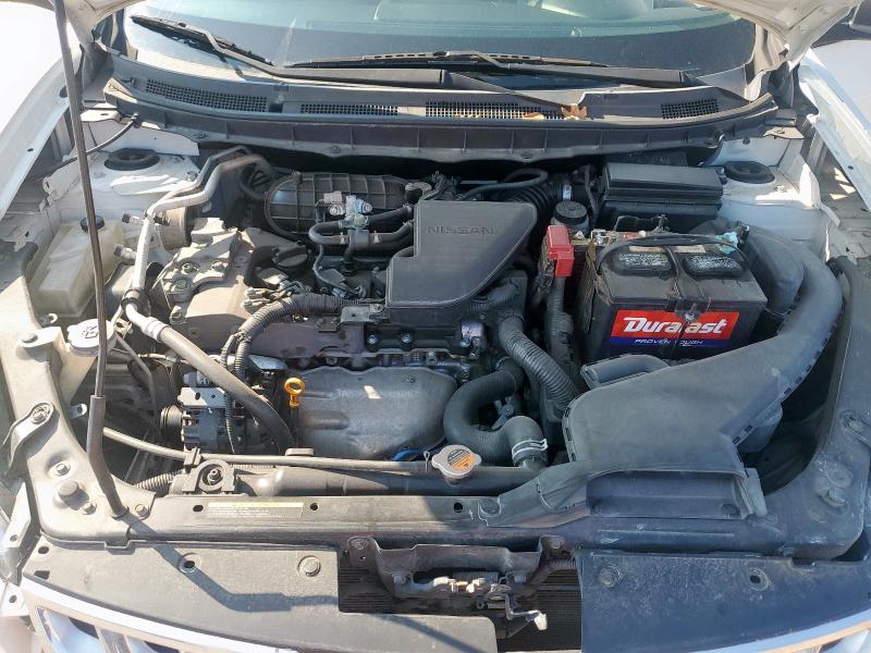 JN8AS5MT8DW022898 - 2013 NISSAN ROGUE S WHITE photo 11