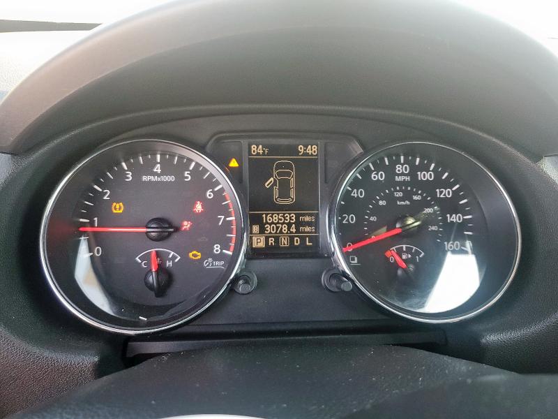 JN8AS5MT8DW022898 - 2013 NISSAN ROGUE S WHITE photo 9