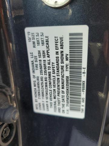 7FARW2H55KE059958 - 2019 HONDA CR-V EX BLACK photo 13