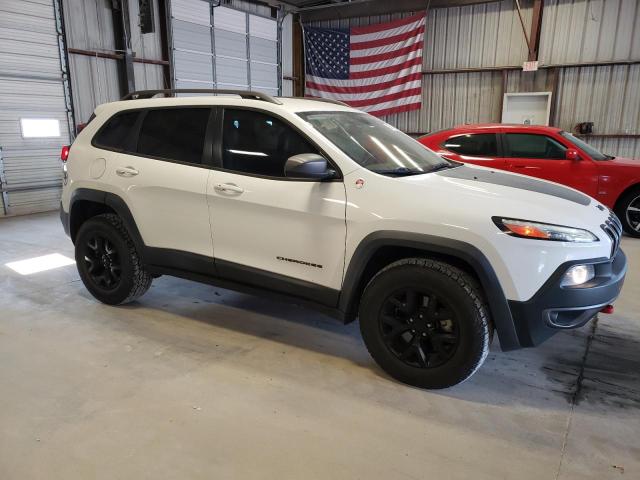 1C4PJMBSXGW335839 - 2016 JEEP CHEROKEE TRAILHAWK WHITE photo 4