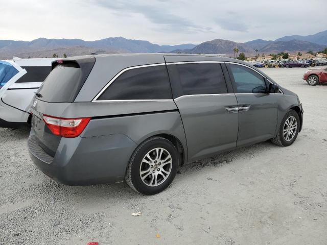 5FNRL5H68BB096338 - 2011 HONDA ODYSSEY EXL GRAY photo 3