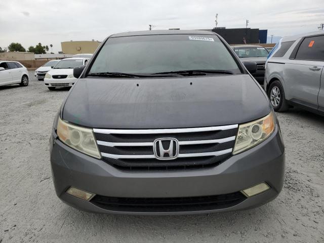 5FNRL5H68BB096338 - 2011 HONDA ODYSSEY EXL GRAY photo 5