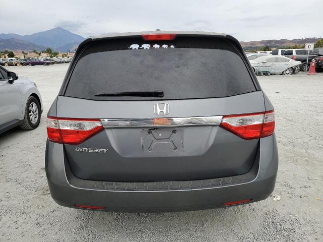 5FNRL5H68BB096338 - 2011 HONDA ODYSSEY EXL GRAY photo 6