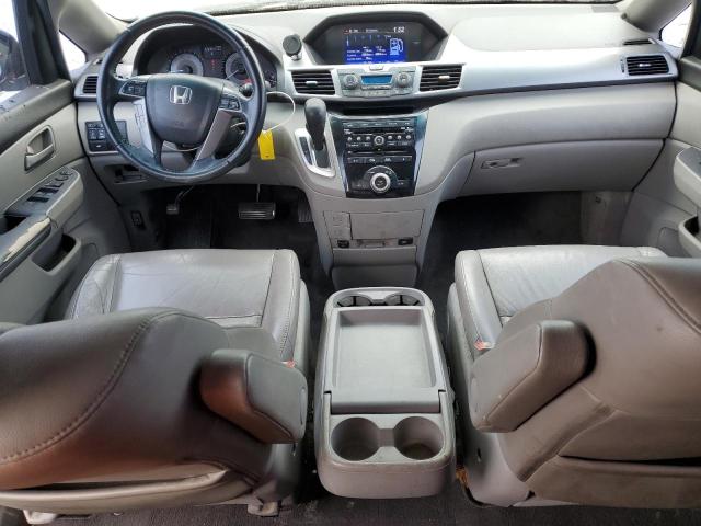 5FNRL5H68BB096338 - 2011 HONDA ODYSSEY EXL GRAY photo 8
