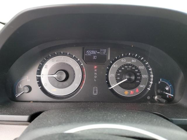 5FNRL5H68BB096338 - 2011 HONDA ODYSSEY EXL GRAY photo 9