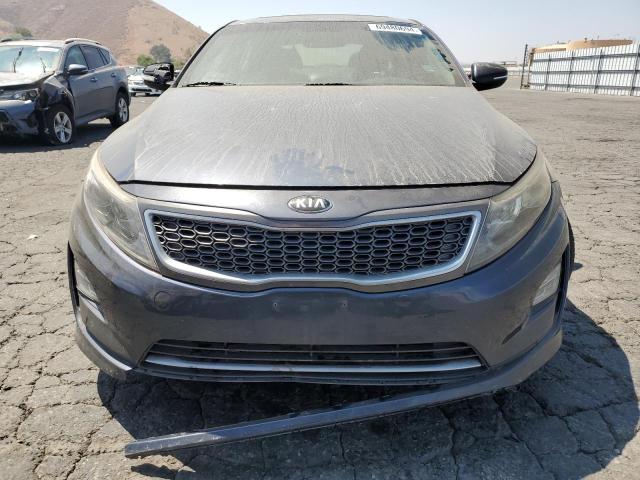 KNAGN4AD2E5072933 - 2014 KIA OPTIMA HYBRID GRAY photo 5