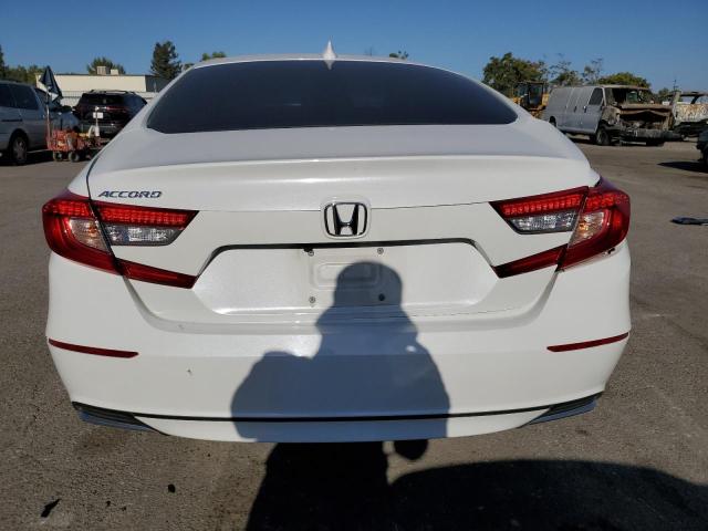 1HGCV1F11MA032994 - 2021 HONDA ACCORD LX WHITE photo 6