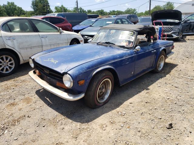 CF10860 - 1976 TRIUMPH CAR TR6 BLUE photo 2