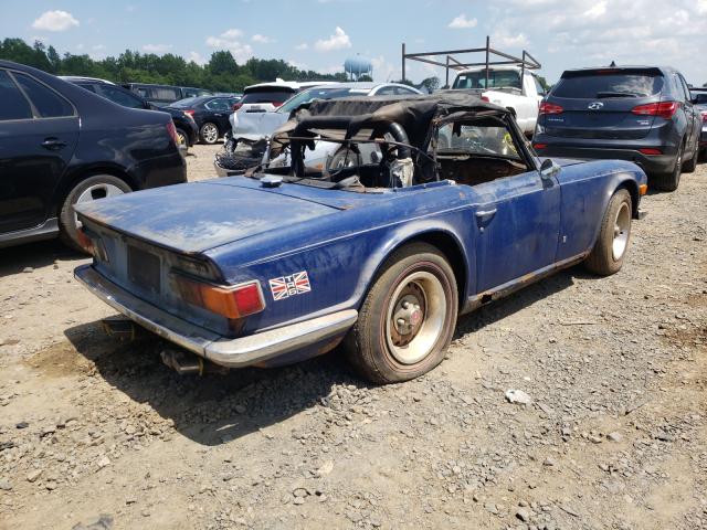 CF10860 - 1976 TRIUMPH CAR TR6 BLUE photo 4