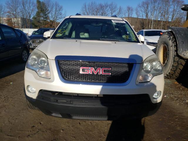 1GKEV33D79J131977 - 2009 GMC ACADIA SLT-2 WHITE photo 5