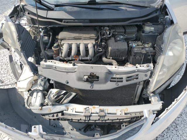 JHMGE8H37DC057599 - 2013 HONDA FIT ვერცხლისფერი ფოტო 11