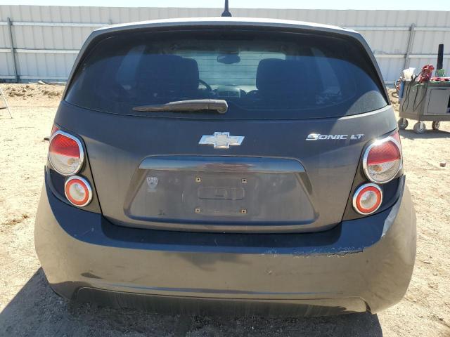 1G1JC6SH9C4158800 - 2012 CHEVROLET SONIC LT CHARCOAL photo 6