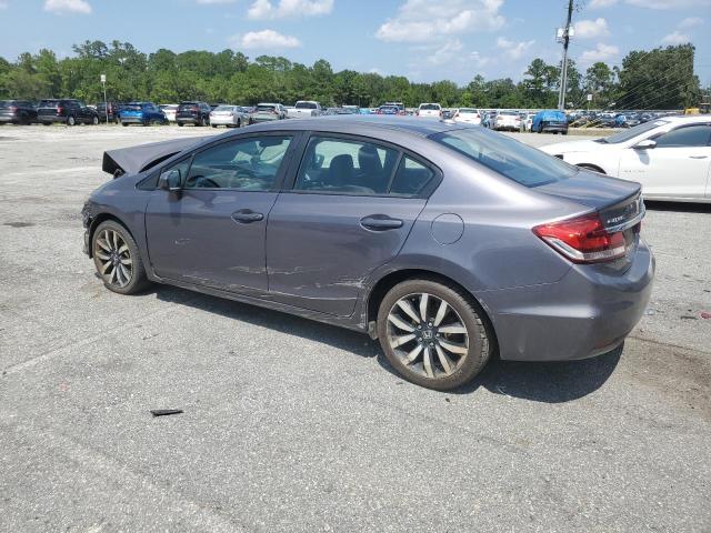 19XFB2F92EE228618 - 2014 HONDA CIVIC EXL ნაცრისფერი ფოტო 2