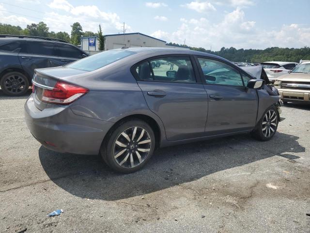19XFB2F92EE228618 - 2014 HONDA CIVIC EXL ნაცრისფერი ფოტო 3