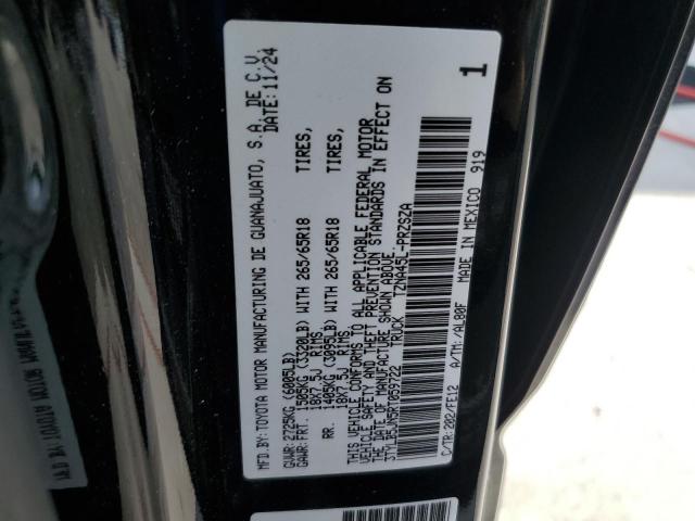 3TYLB5JN5RT059722 - 2024 TOYOTA TACOMA DOUBLE CAB BLACK photo 13