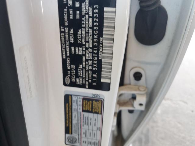 5XXGT4L39KG332393 - 2019 KIA OPTIMA LX Ağ foto 12