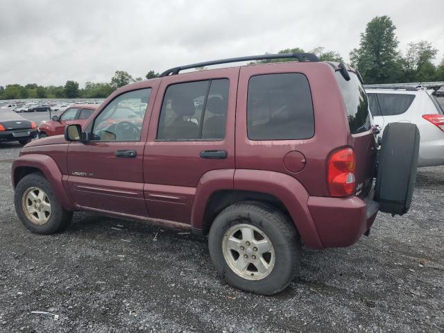 1J4GL58K83W501111 - 2003 JEEP LIBERTY LIMITED MAROON photo 2