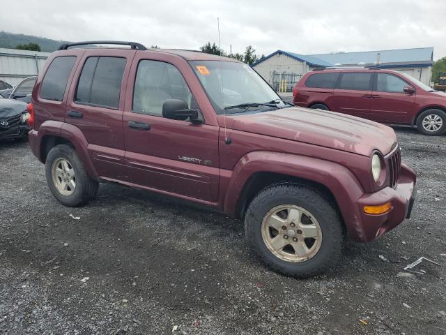 1J4GL58K83W501111 - 2003 JEEP LIBERTY LIMITED MAROON photo 4