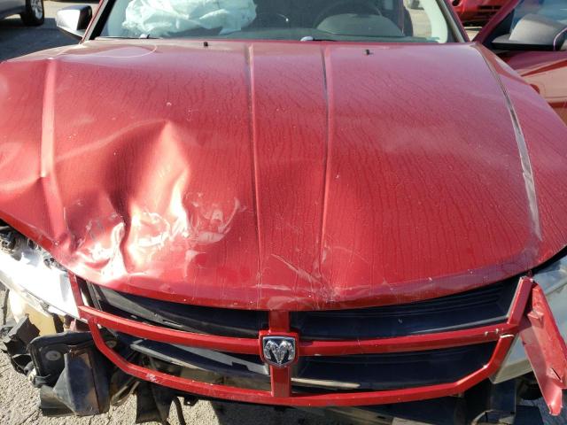 1B3CC4FB3AN230772 - 2010 DODGE AVENGER SXT RED photo 11