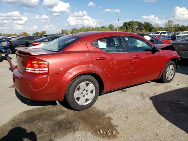 1B3CC4FB3AN230772 - 2010 DODGE AVENGER SXT RED photo 3