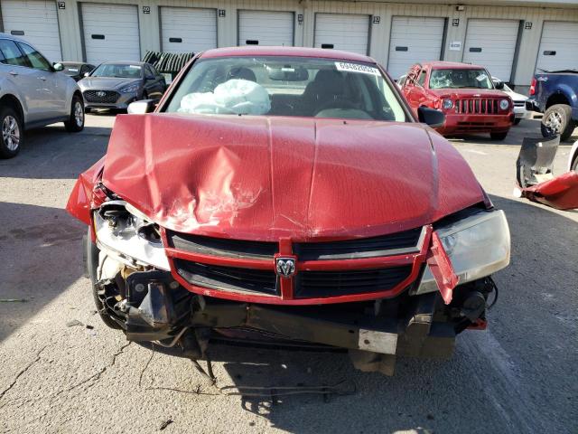 1B3CC4FB3AN230772 - 2010 DODGE AVENGER SXT RED photo 5