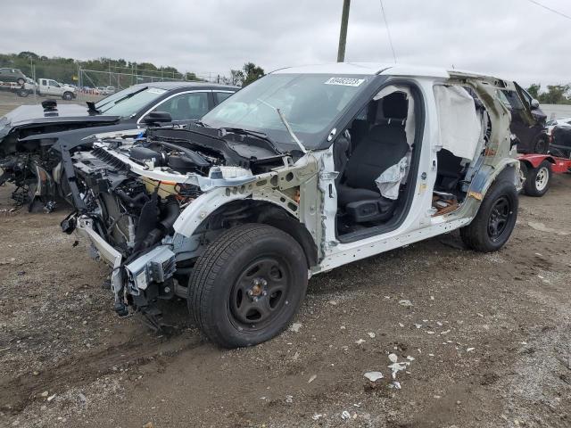 1FM5K8AW3NNA01215 - 2022 FORD EXPLORER POLICE INTERCEPTOR 白色 照片 1