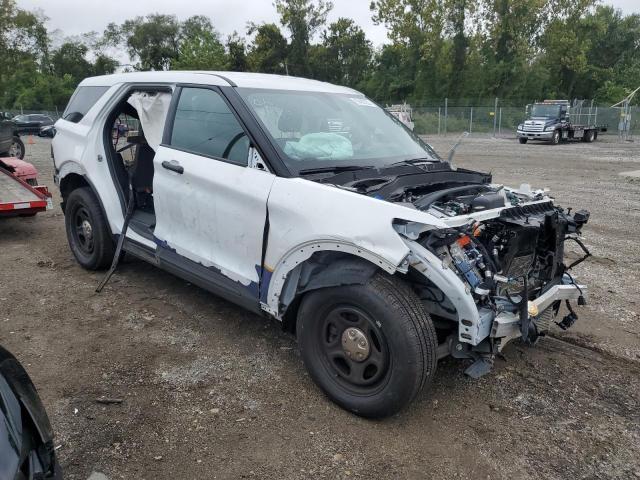 1FM5K8AW3NNA01215 - 2022 FORD EXPLORER POLICE INTERCEPTOR 白色 照片 4